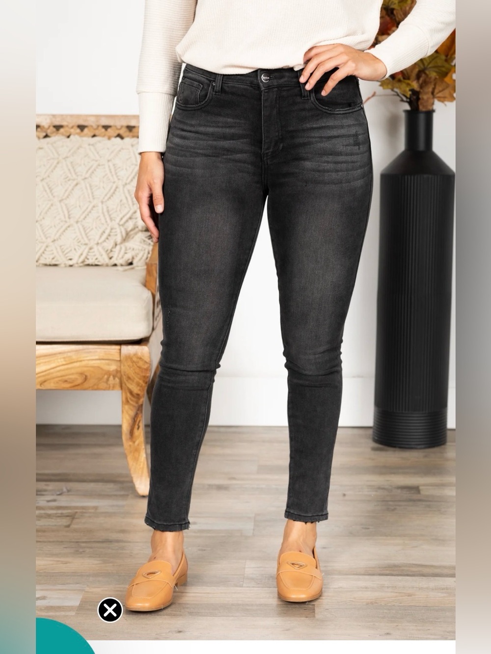 NWT Risen High Rise Tummy Control Skinny Jeans Size 1/25